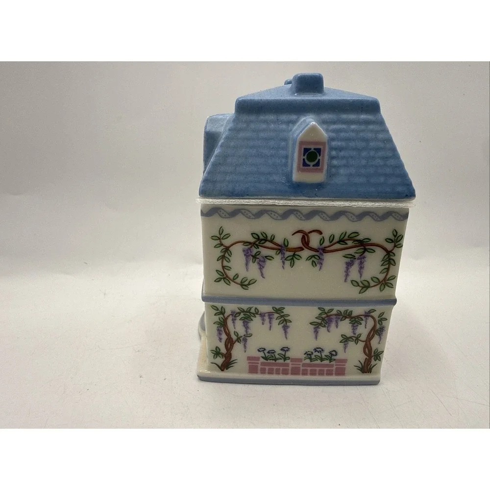 Lenox CANTERBURY CROSSING Spice Village Jar ROSEMARY Never Used